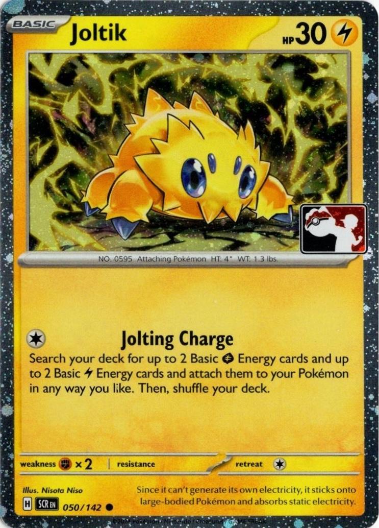 Stellar Crown Joltik [Prize-Pack-Series-7] Pokémon card